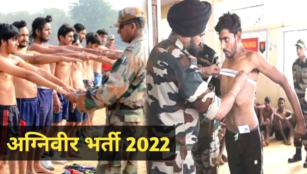 बिहार में अग्निवीरों की बहाली का शेड्यूल जारी, 7 अक्टूबर से पहली बहाली, रक्षा मंत्रालय ने जारी किया नोटिस